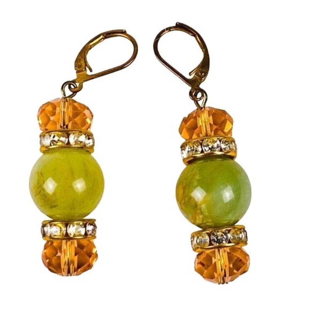 Beaded Necklace & Matching Earrings